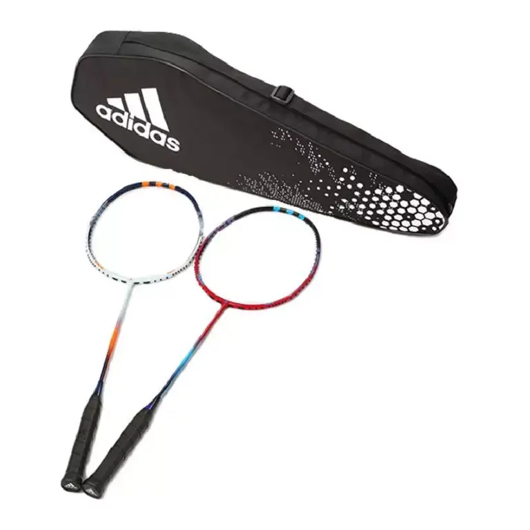 Set vợt cầu lông Adidas Spieler E Aero (Trắng/Đỏ)