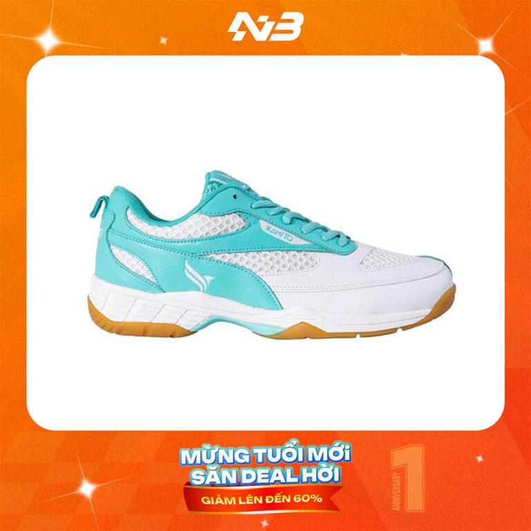 Giày Cầu Lông Kamito Calo-Trắng Xanh Ngọc