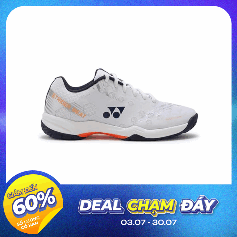 Giày Cầu Lông Yonex Strider Beat White/Orange