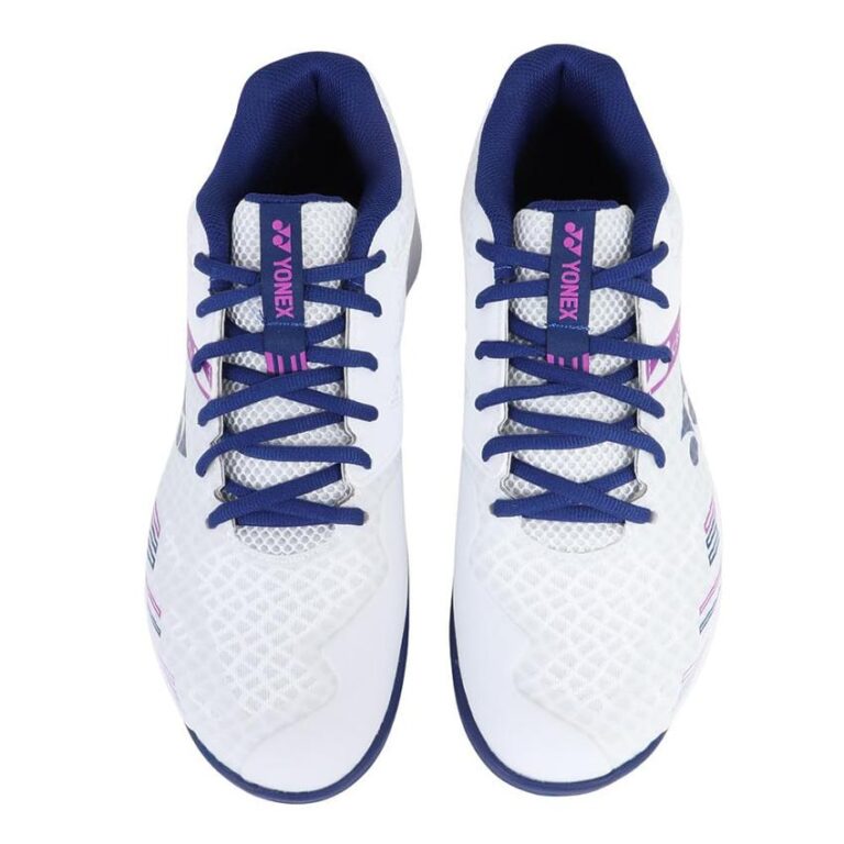 Giày Cầu Lông Yonex Cascade Accel Wide White/Purple - Hình ảnh 3