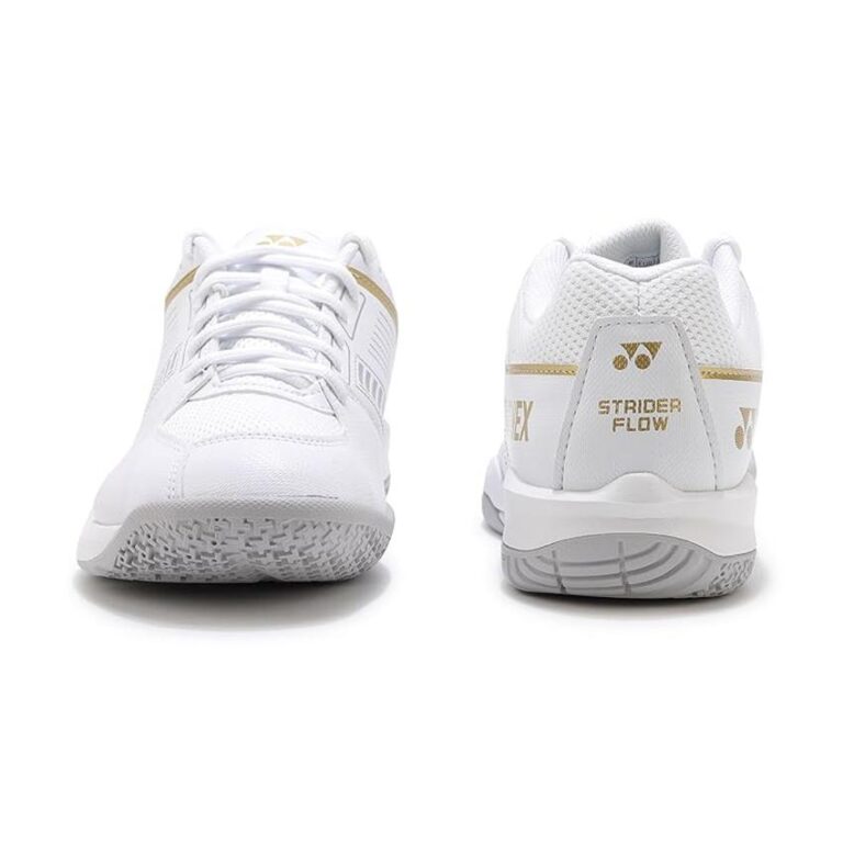 Giày Cầu Lông Yonex Strider Flow White/Gold - Hình ảnh 3