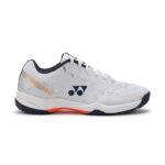 giay cau long yonex strider beat white orange 1