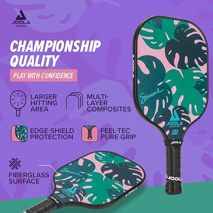 Vợt Pickleball JOOLA Journey Pickleball Paddle - Monstera Leaves