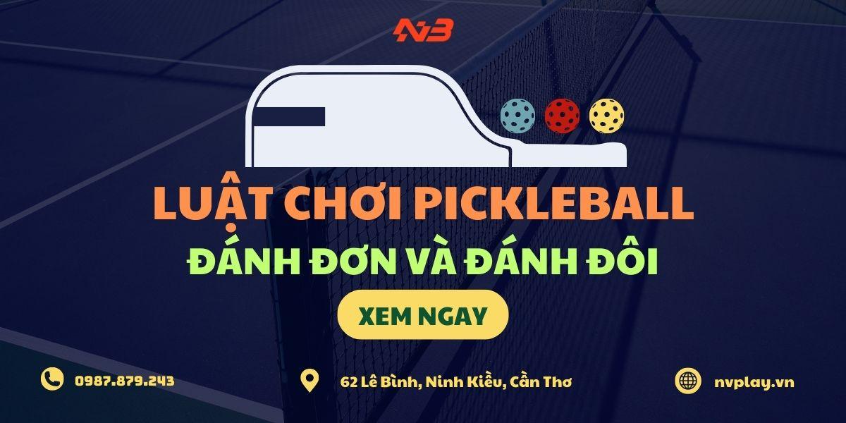 Sự khác nhau về luật chơi Pickleball: Đánh đôi và đánh đơn