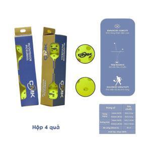 Banh Pickleball CMK 40 (Hộp 4 quả)