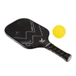 Vợt Pickleball Wika Vigor màu đen xám