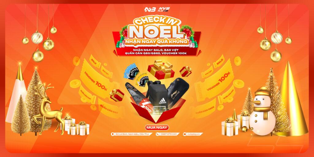 Chương trình Check-in Xmas tại cửa hàng NVBPlay