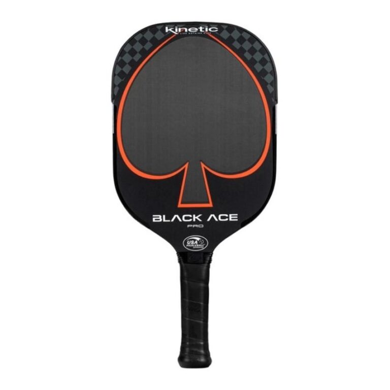 Vợt Pickleball ProKennex Kinetic Black Ace Pro - Black/red