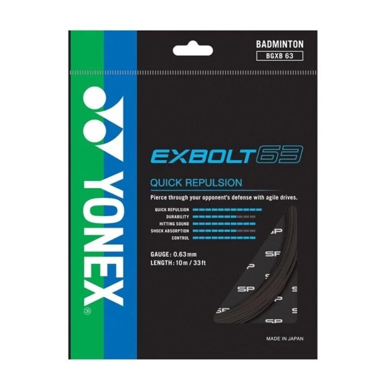 Dây cước đan vợt Yonex EXBOLT 63 ( Trắng/Đen) - Hình ảnh 3
