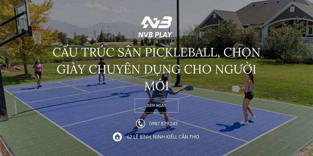 Cấu Trúc Sân Pickleball, Chọn Giày Chuyên Dụng Cho Người Mới