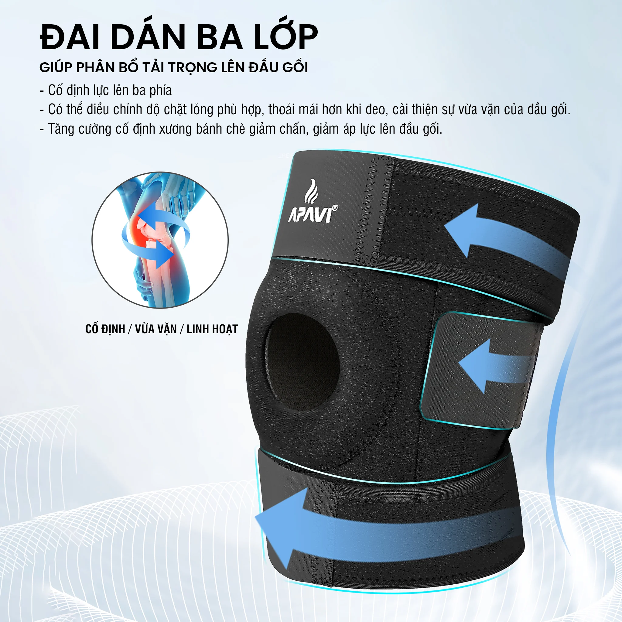 Băng gối dán Apavi AH-333