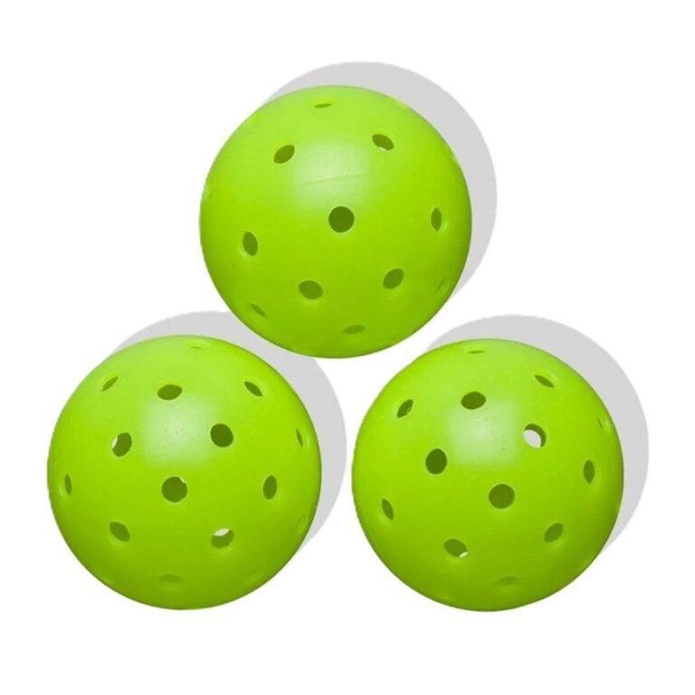 Banh Pickleball Wilson Max 40 Outdoor - 3 Pack Green - Hình ảnh 3