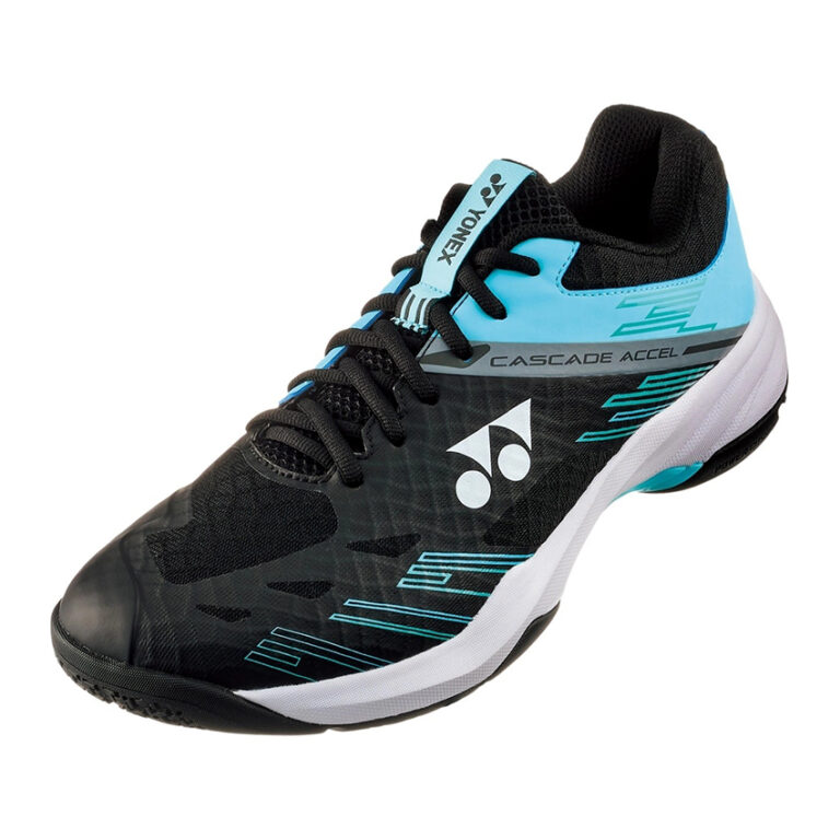 Giày Yonex Cascade Accel Wide Black/Ice Blue