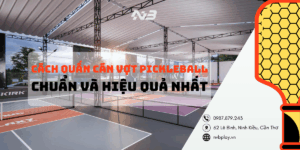 Cách quấn cán vợt Pickleball chuẩn và hiệu quả nhất