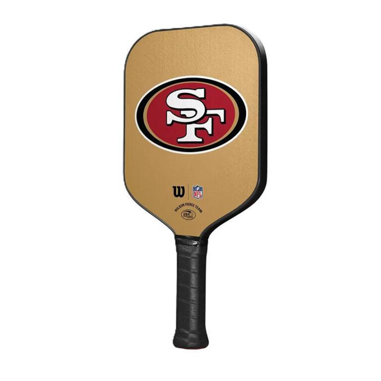 Vợt Pickleball Wilson Fierce Team NFL 49Ers PB - Hình ảnh 5