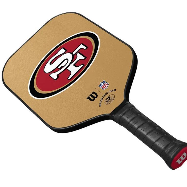 Vợt Pickleball Wilson Fierce Team NFL 49Ers PB - Hình ảnh 3
