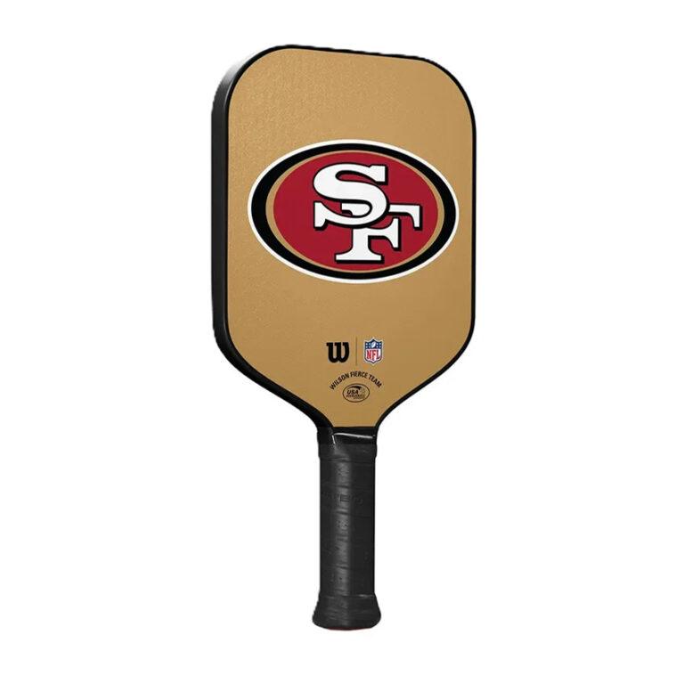 Vợt Pickleball Wilson Fierce Team NFL 49Ers PB - Hình ảnh 2