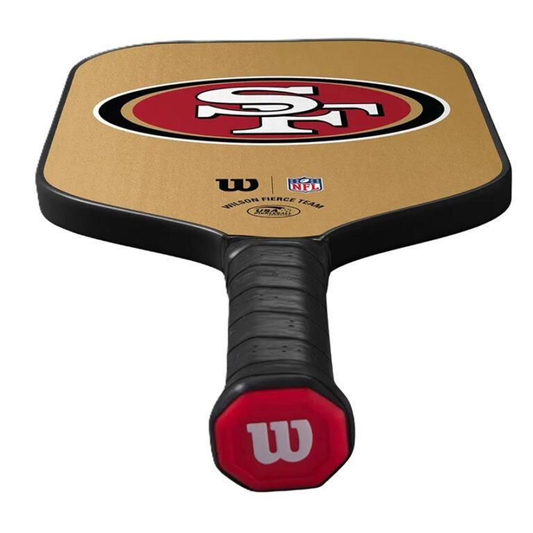 Vợt Pickleball Wilson Fierce Team NFL 49Ers PB - Hình ảnh 4
