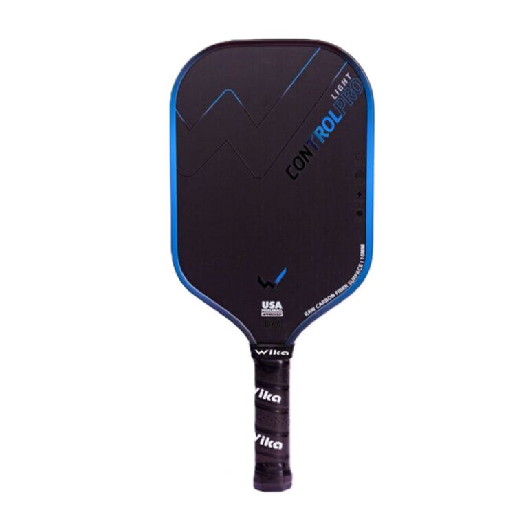 Vợt pickleball Wika Control Pro đen xanh