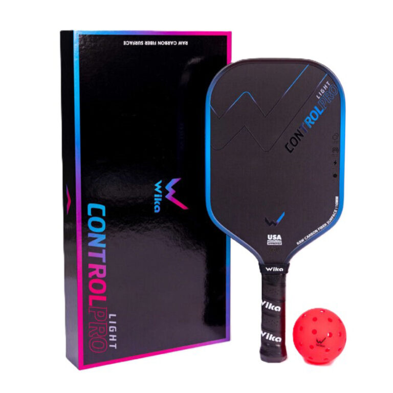 Vợt pickleball Wika Control Pro đen xanh - Hình ảnh 5