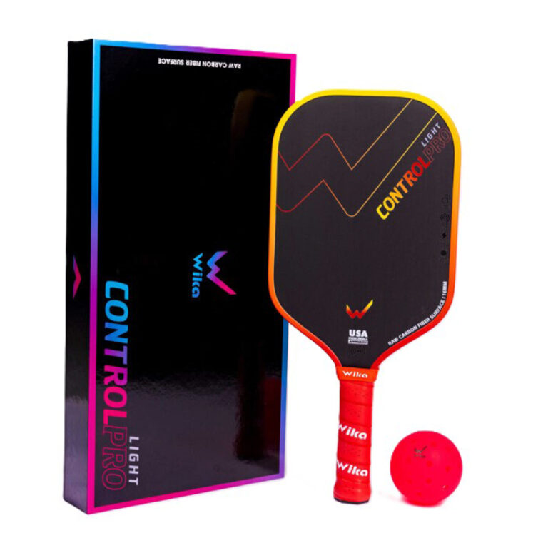 Vợt pickleball Wika Control Pro đỏ vàng - Hình ảnh 6