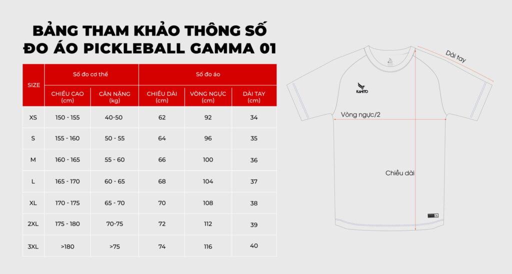 Áo T-Shirt Kamito Gamma 01 - Trắng 17 ao t shirt kamito gamma 01 trang 3