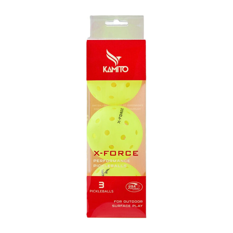 Bóng Pickleball Kamito X-Force (Hộp 3 quả)