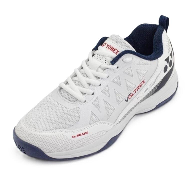 Giày Yonex Voltrex - White/Navy Blue - Ảnh 4