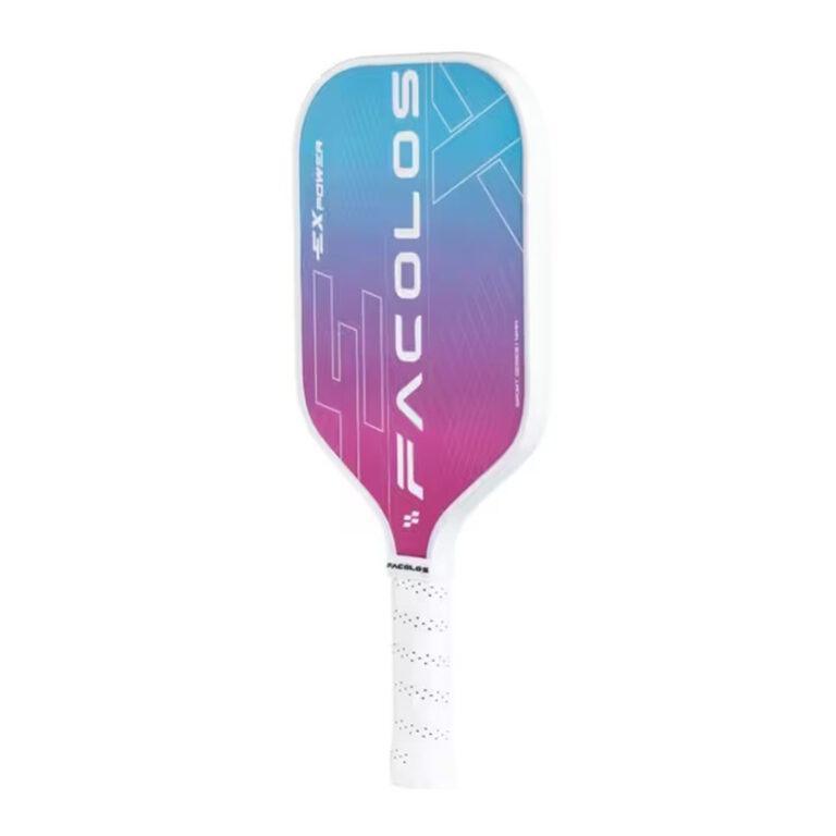 Set 2 Vợt Pickleball Facolos ExPower 14mm - White - Ảnh 4