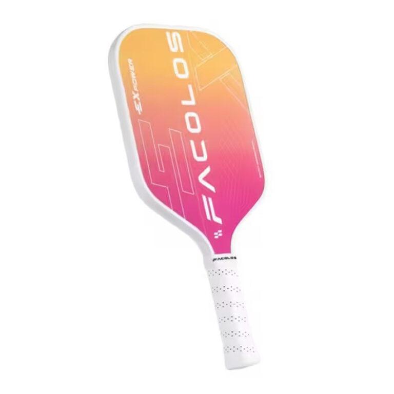 Set 2 Vợt Pickleball Facolos ExPower 14mm - White - Ảnh 3