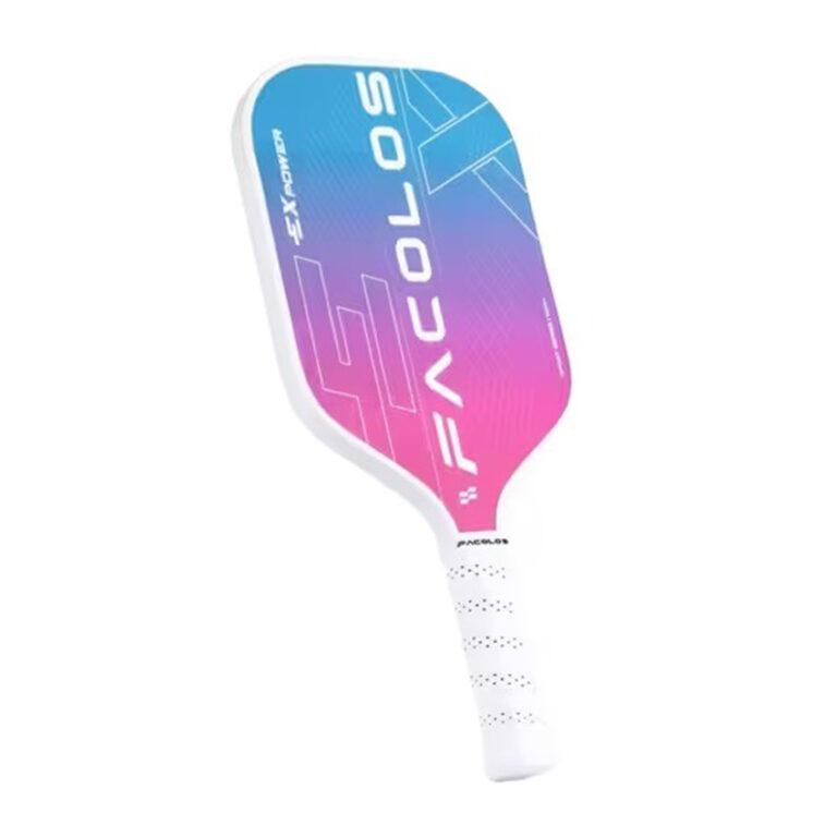 Vợt Pickleball ExPower 14mm - Trắng/Hồng/Vàng