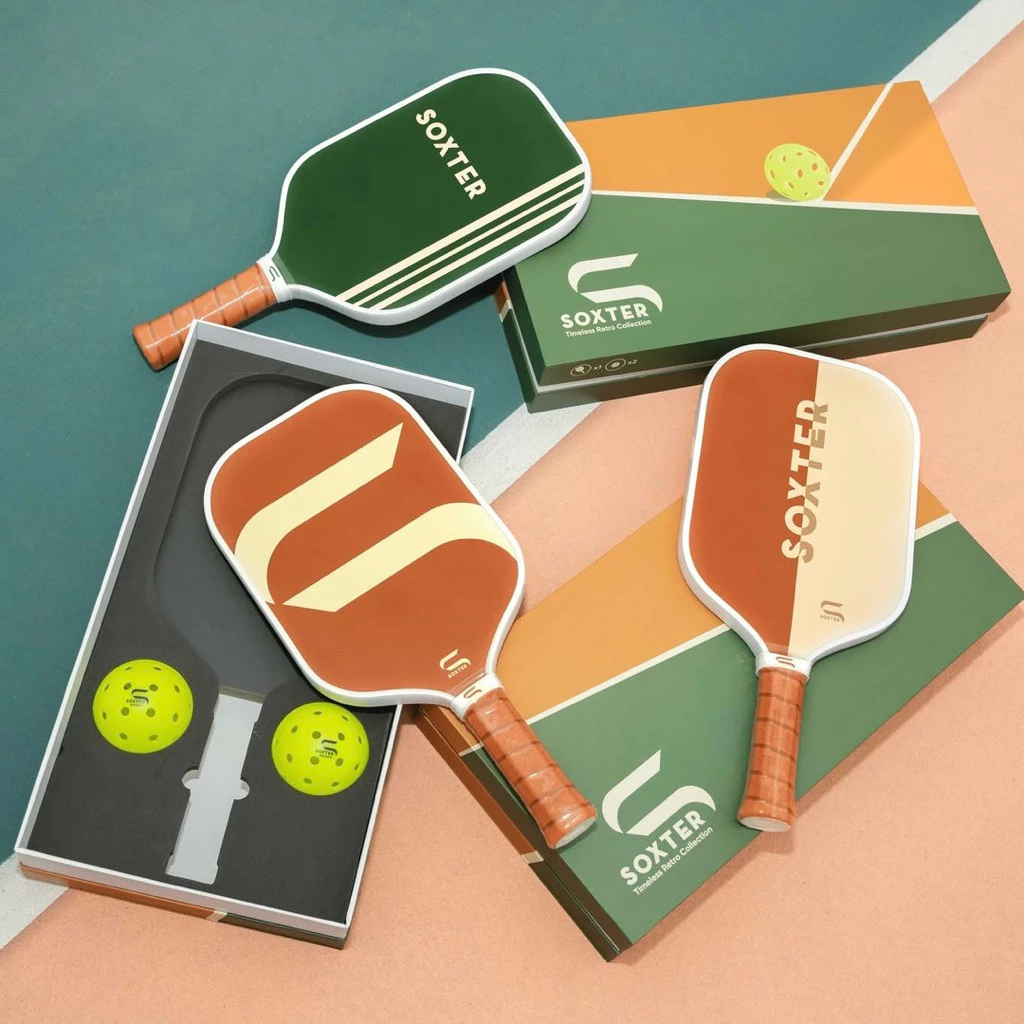 Vợt Pickleball Soxter Classic 16mm - Timeless Retro Collection 12 vot pickleball soxter classic timeless retro collection