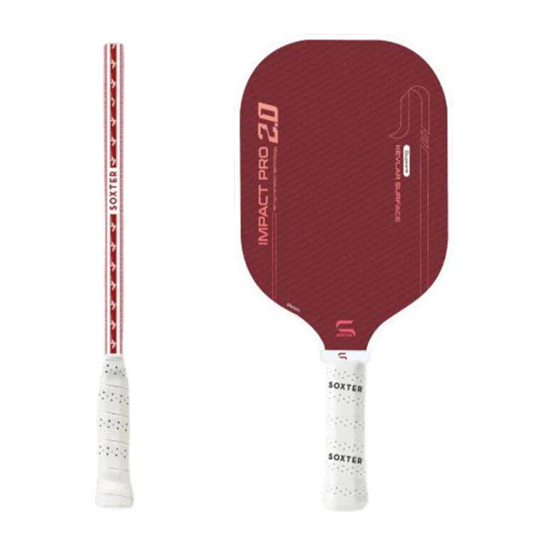 Vợt Pickleball Soxter Impact Pro 2.0 (Viền chim lạc đỏ)