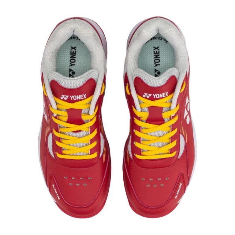 Giày Cầu Lông Yonex Hexis 2025 - Cranberry/Sunshine Gold - Ảnh 4