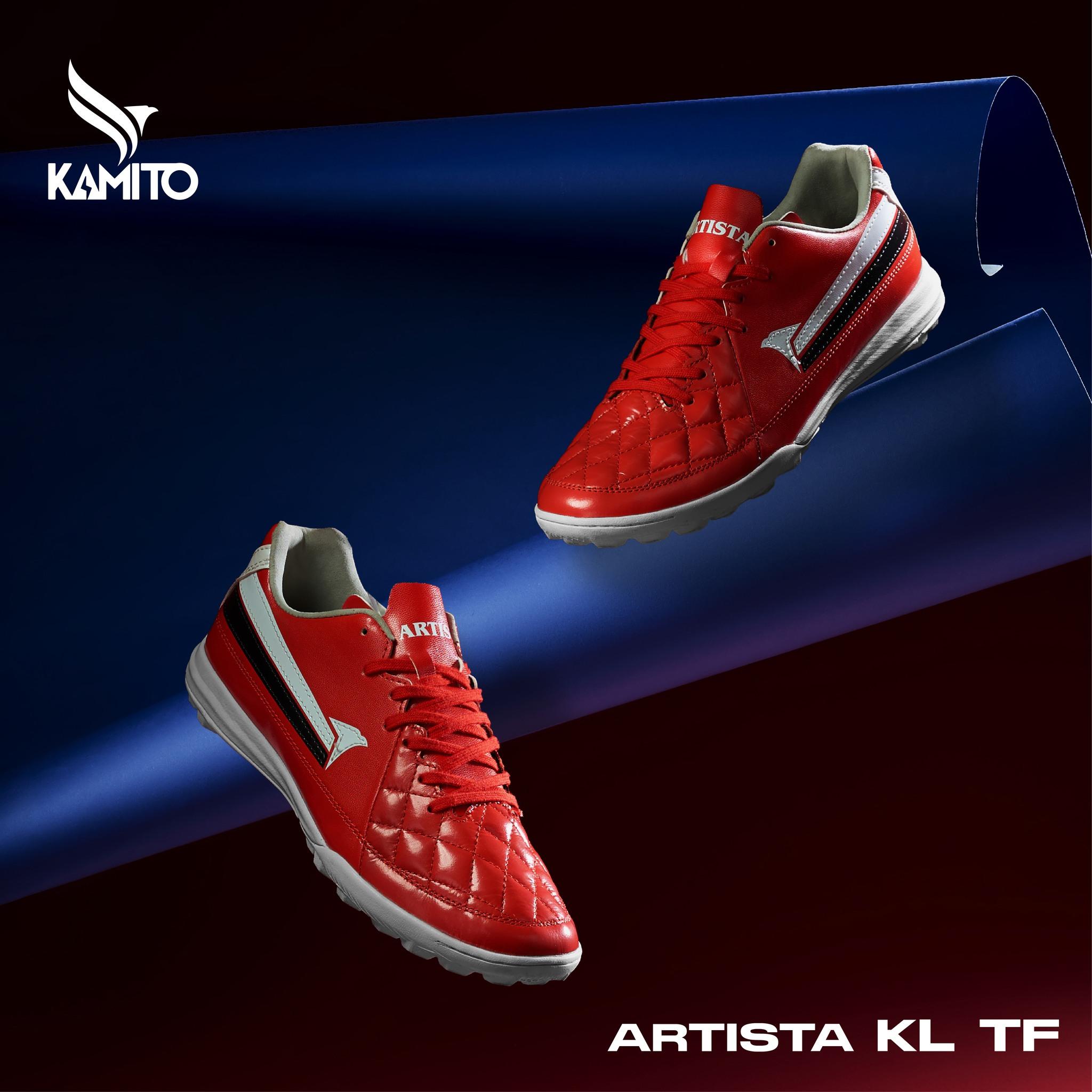 Giày bóng đá Kamito Artista KL TF - Đỏ 16 giay bong da kamito artista kl tf 14