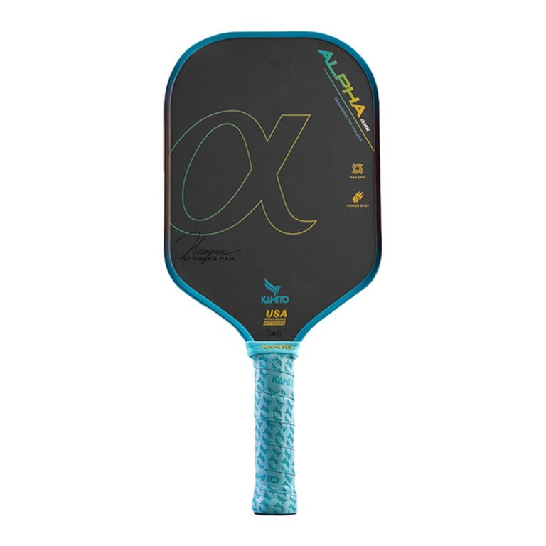 Vợt Pickleball Kamito Alpha Xanh ngọc lam (14mm)