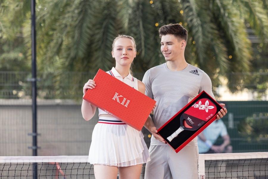 Vợt Pickleball Kingtek K11 Power Sport 16mm - Đỏ 10 vot pickleball kingtek k11 power sport 16mm do 1