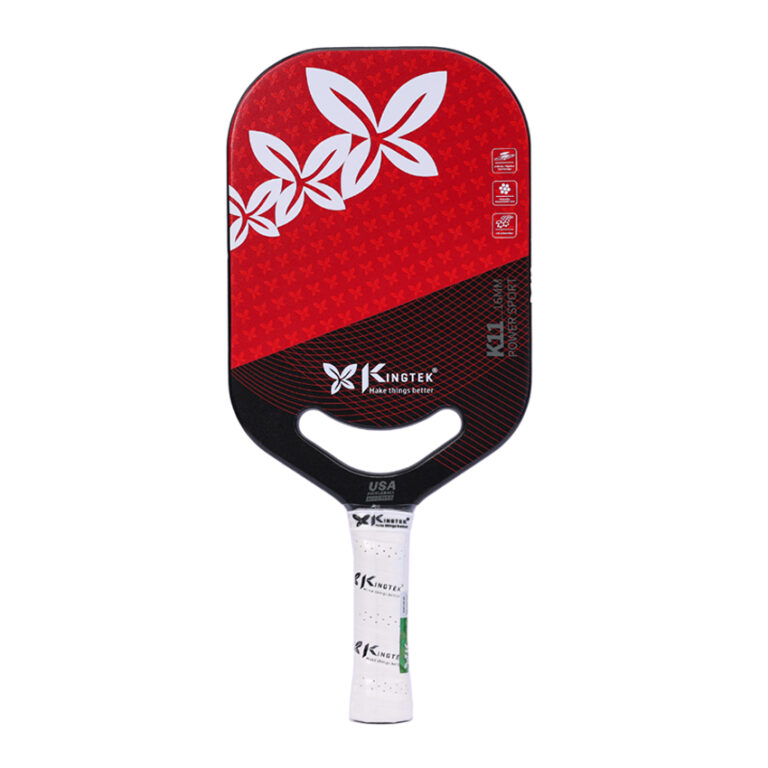 Vợt Pickleball Kingtek K11 Power Sport 16mm - Đỏ