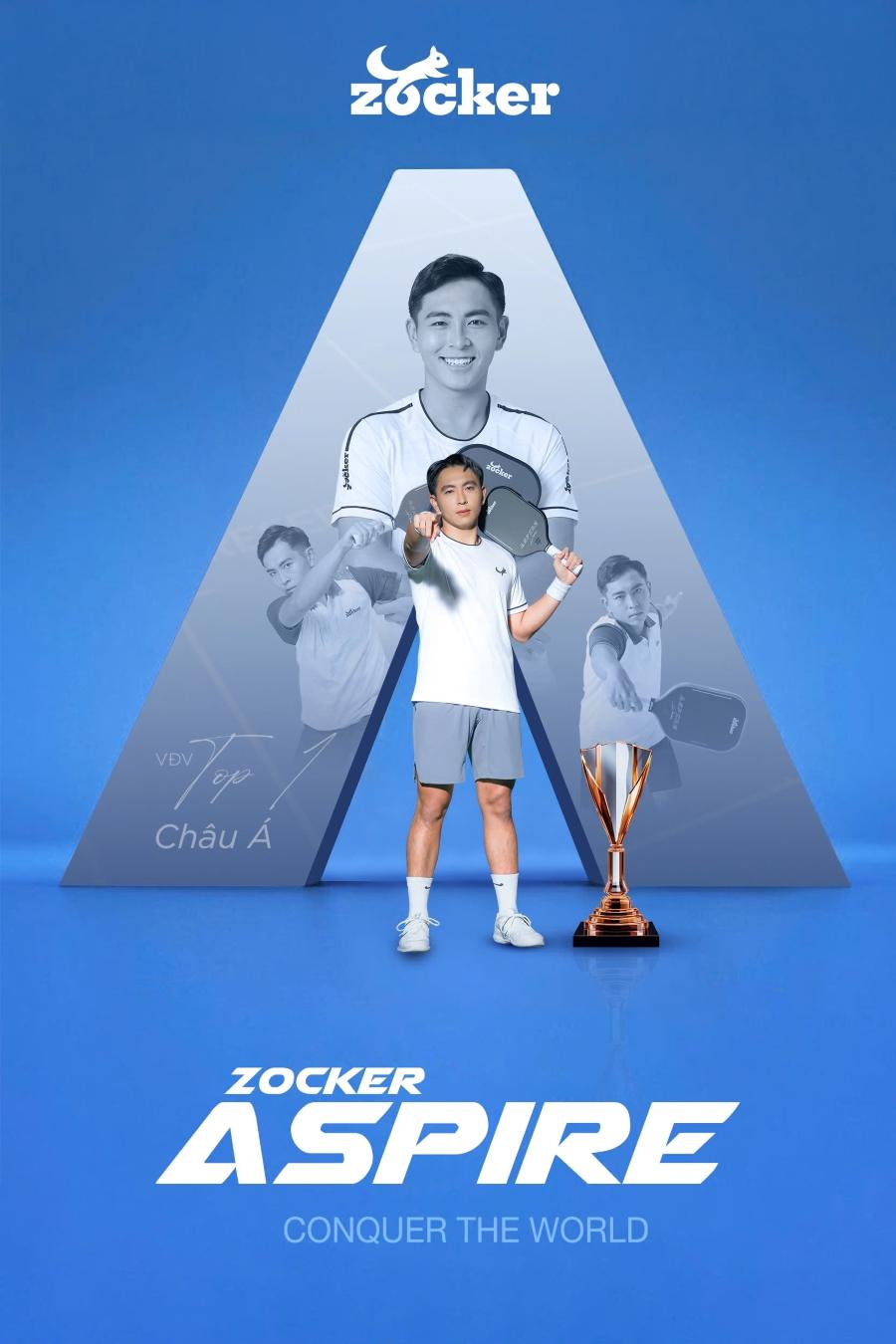 vot pickleball zocker aspire asp25 19