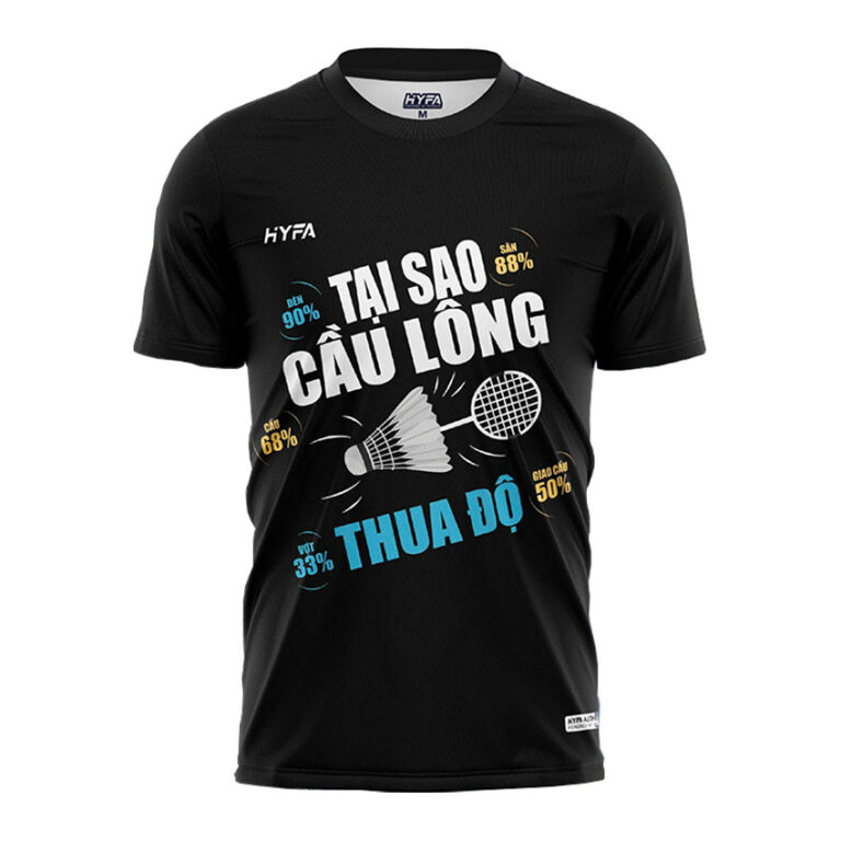 Áo thể thao HYFA Tại sao thua độ