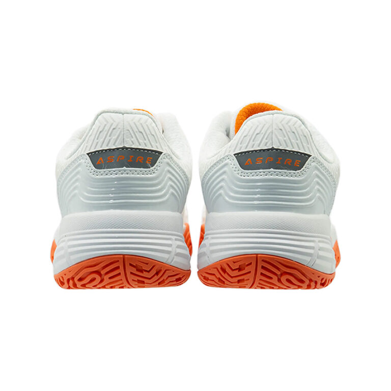 Giày Pickleball Zocker Aspire - White/Orange - Ảnh 4