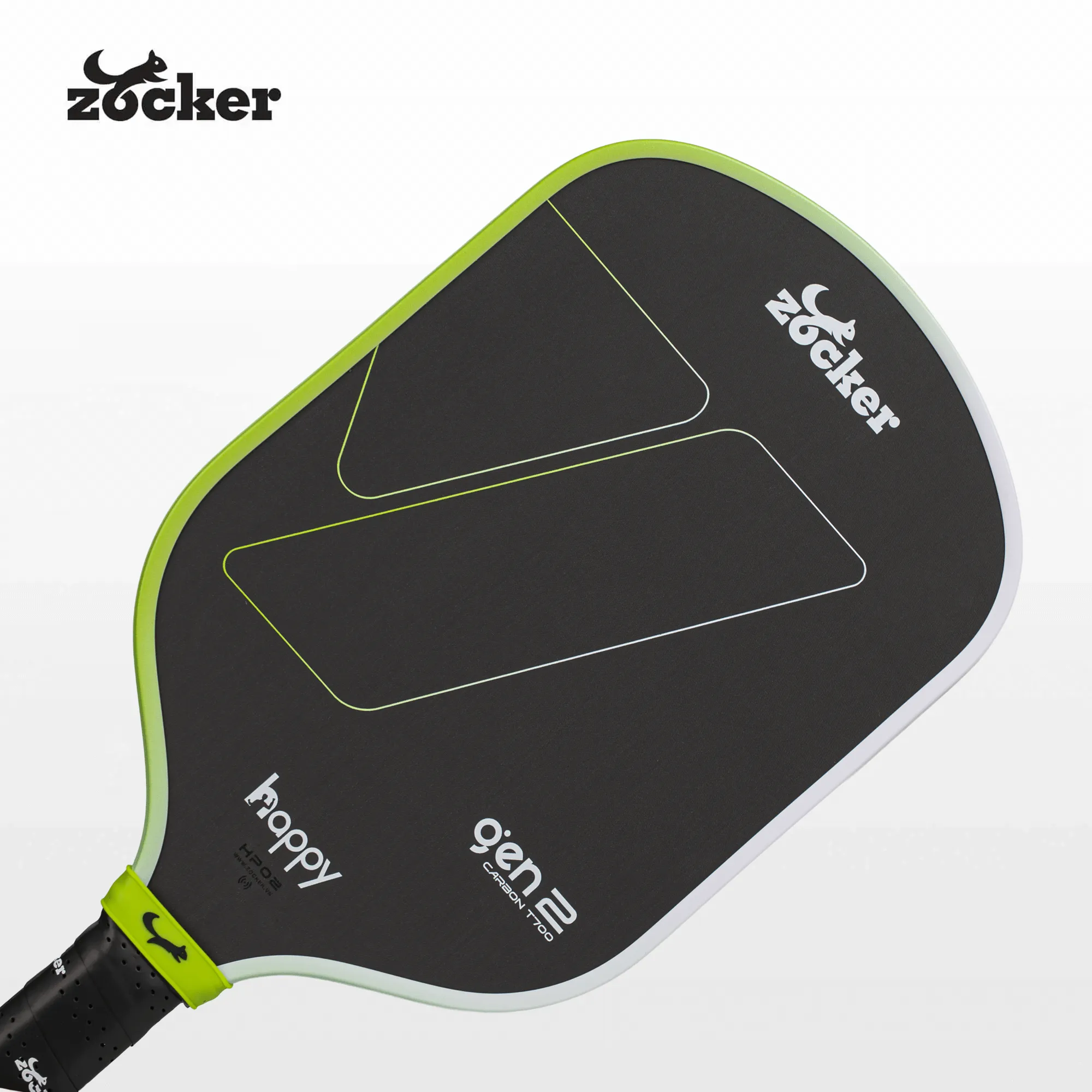 pickleball zocker happy hp02 gen 2 neon green 1
