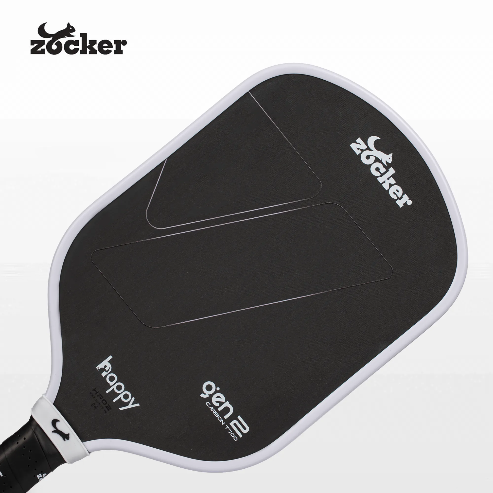pickleball zocker happy hp02 gen 2 white 1