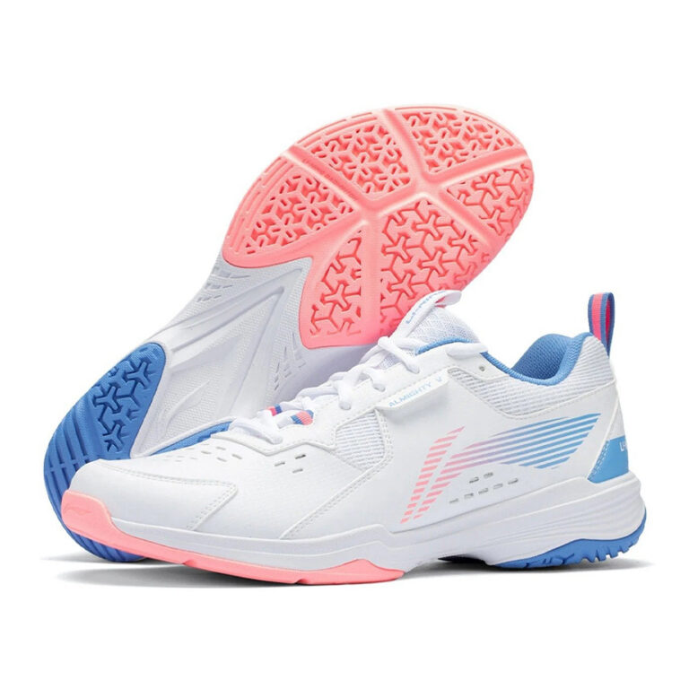 Giày Li-Ning Almighty King (P-AYTT001-6) - White/Azure Blue 17 li ning almighty king p aytt001 6 white azure blue 7