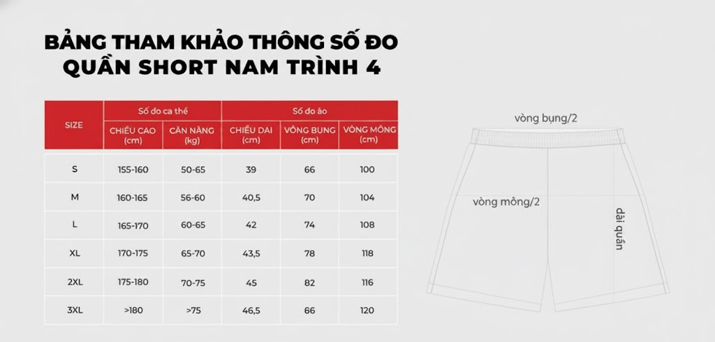 Quần Short Thể Thao Kamito Trình 4 13 quan short the thao kamito trinh 10