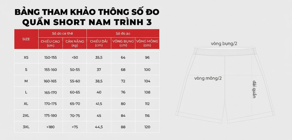 Quần Short Thể Thao Kamito Trình 3 17 quan short the thao kamito trinh 11