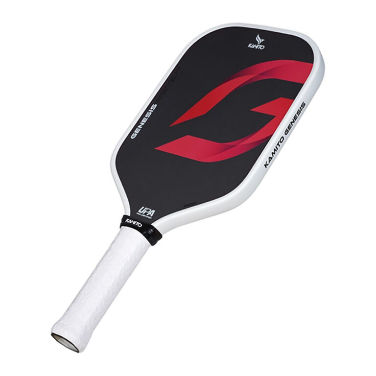 Vợt Pickleball Kamito Genesis 16mm - Đỏ viền trắng 16 vot pickleball kamito genesis 16mm do vien trang 2
