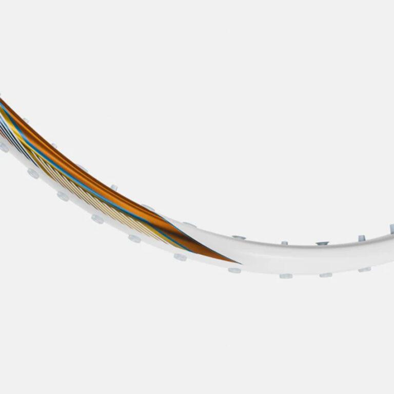 Vợt Cầu Lông Hundred Hyfonic Lazer - Trắng/Đồng 23 Hundred HYFONIC LAZER 7