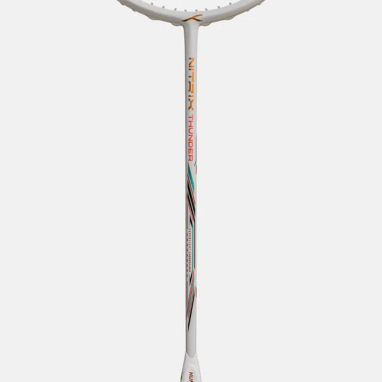 Vợt Cầu Lông Hundred Nitrix Thunder - Trắng/Cam 17 vot cau long hundred nitrix thunder trang cam 3