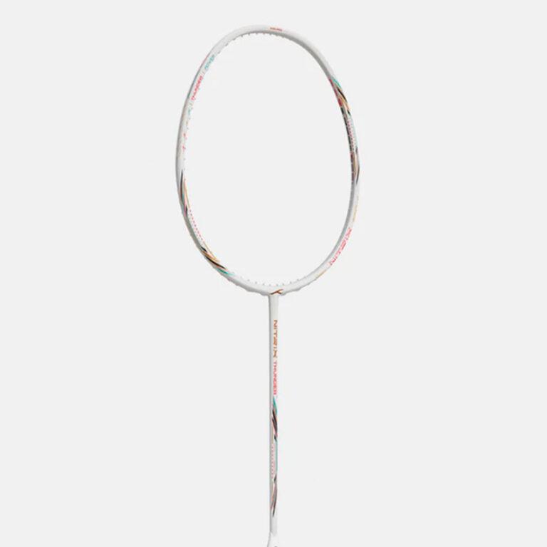 Vợt Cầu Lông Hundred Nitrix Thunder - Trắng/Cam 18 vot cau long hundred nitrix thunder trang cam 4